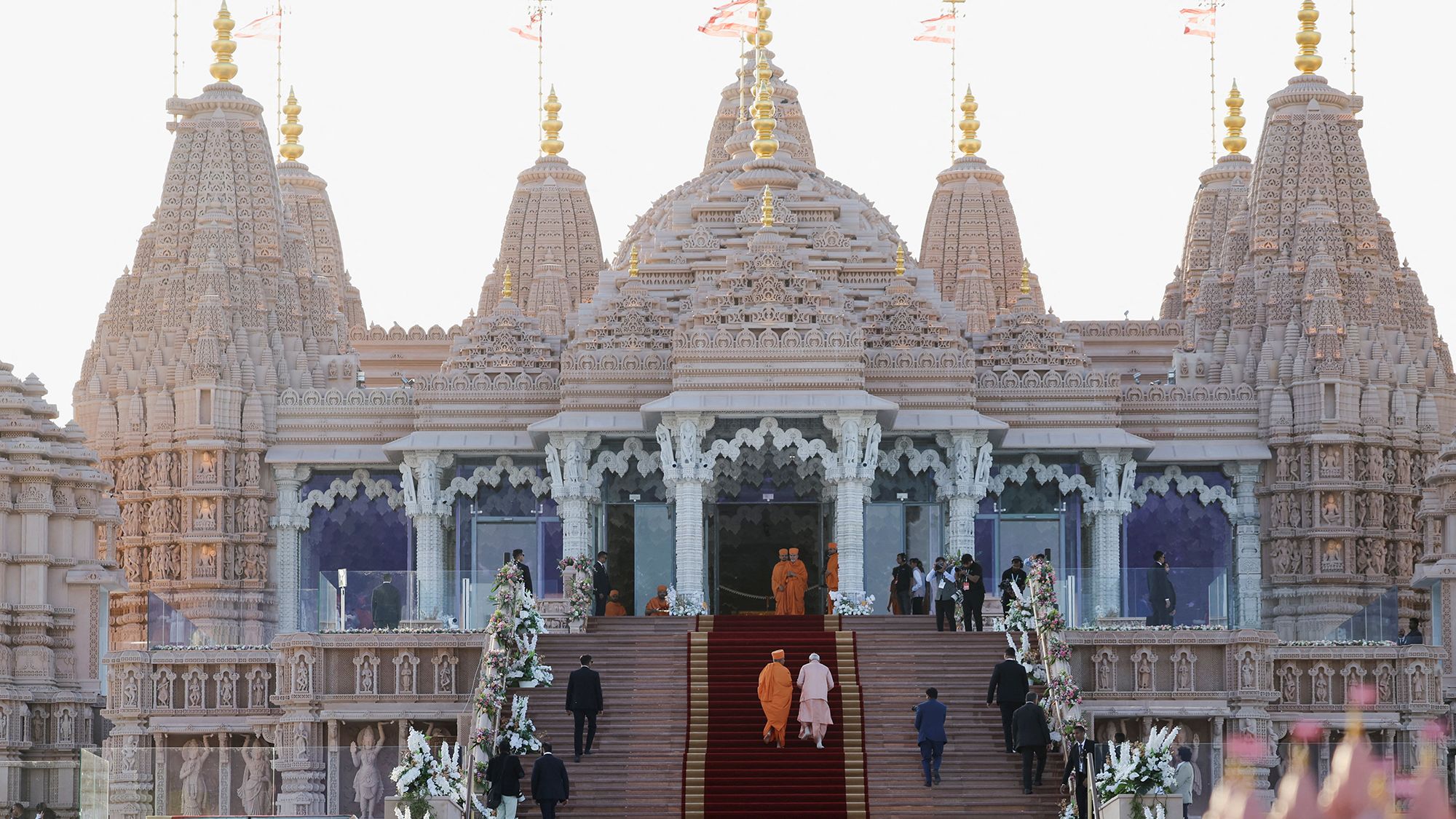 PM Modi to Inaugurate Abu Dhabi’s First Hindu Temple on February 14th